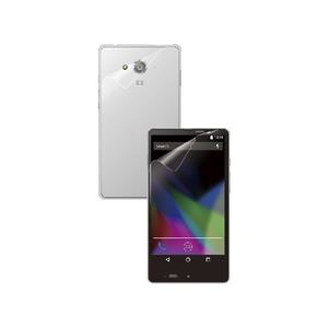 （まとめ）エレコム docomo SH-04G用防指紋反射防止・背面付き PD-SH04GFLFTW【×5セット】