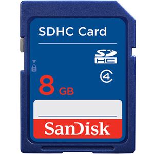 （まとめ）SanDisk SDHCカード 8GB Class4 海外パッケージ SDSDB-008G-B35【×5セット】