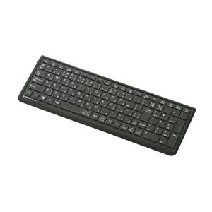 （まとめ）エレコム シリコンキーボードカバー PKC-98LEBK【×3セット】