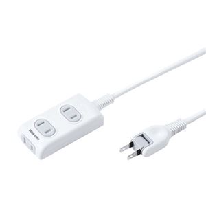 （まとめ）サンワサプライ 火災予防安全タップ TAP-TSH31N【×5セット】