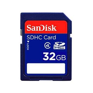 （まとめ）SanDisk SDHC 32GB Class4 SDSDB-032G-B35【×2セット】