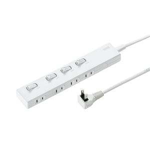 （まとめ）サンワサプライ 節電エコタップ TAP-S24-2【×2セット】