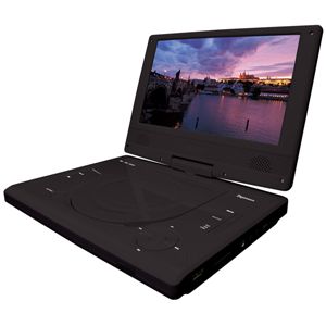 CPRM対応 9インチ液晶ポータブルDVDプレーヤー DS-PP90EC103 ブラック