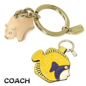 COACH アニマルキーホルダー 92158 ブタ 通販