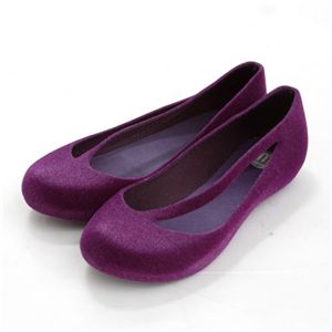 melissa（メリッサ） ラバーシューズ NIGHT FLOCKED V Purple EUR 41-42（26.5-27.0cm）