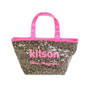 kitson（キットソン） SEQUIN MINI TOTE LEOPARD PK/PK・4020