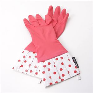 GLOVEABLES(グローバブルズ) ウォッシンググローブ 504A・【DOT】Red/Red