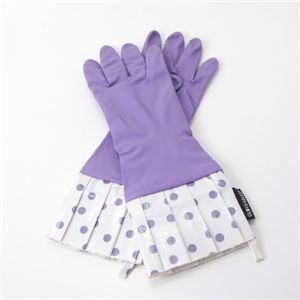 GLOVEABLES(グローバブルズ) ウォッシンググローブ 506E・【DOT】Lavender/Lavender