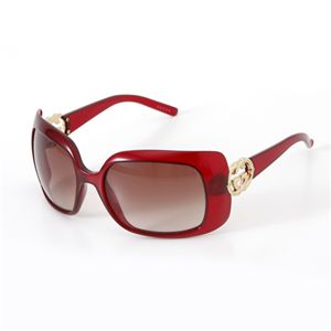 GUCCI（グッチ） サングラス 3034-43H/FM／ブラウングラデーション×バーガンディレッド