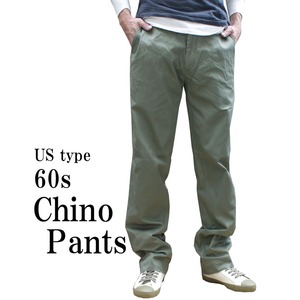 米軍60s復刻チノパンツ ライトオリーブ 35