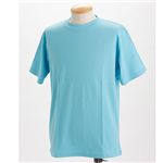 ドライメッシュTシャツ 2枚セット 白＋サックス ３L