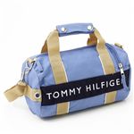 TOMMY HILFIGER(トミーフィルフィガー) マイクロミニダッフルバッグ MICRO MINI DUFFLE L200154-421・Slate Blue×Navy