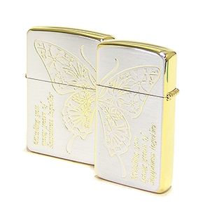 ZIPPO（ジッポー） ライター （2個セット）BS-ZIP-A0042 Silver