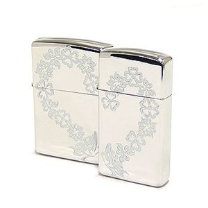 ZIPPO（ジッポー） ライター （2個セット）BS-ZIP-A0048 Silver