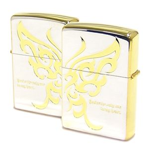 ZIPPO（ジッポー） ライター （2個セット）BS-ZIP-A0051 Silver