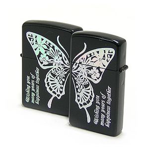 ZIPPO（ジッポー） ライター （2個セット）BS-ZIP-A0060 Black