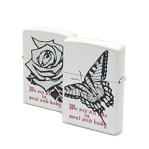 ZIPPO（ジッポー） ライター （2個セット）BS-ZIP-A0061 White