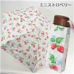 Cath Kidston（キャスキッドソン） タイニーアンブレラ (折り畳み傘) L521（TINY）-8S1648/ミニストロベリー