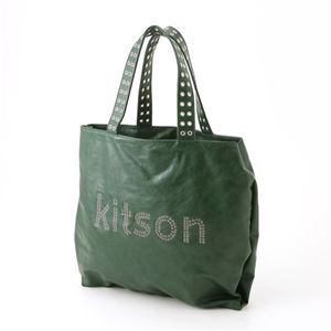 kitson（キットソン） トートバッグ GROMMET TOTE 3985・グリーン