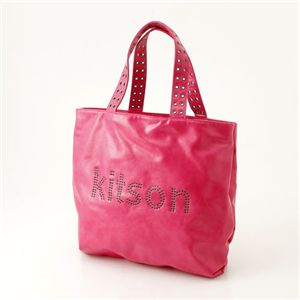 kitson（キットソン） トートバッグ GROMMET TOTE 3986・フューシャ