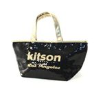 kitson(キットソン) シークインミニトート 3563 ブラック/ゴールド