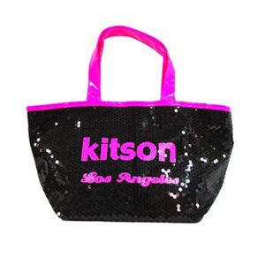 kitson(キットソン) シークインミニトート 3575 ネオンピンク