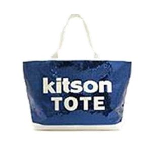 kitson(キットソン) シークインEWトート 3998 ネイビー/ホワイト