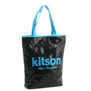 kitson(キットソン) シークインサマートート 3574 ブラック/ブルー