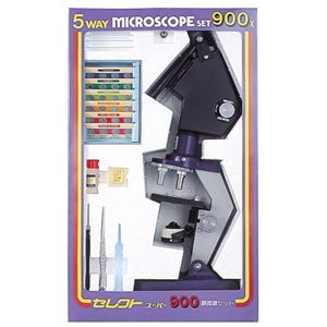 MIZAR-TEC（ミザールテック） 学習顕微鏡 実験セット付き セレクトスーパー900 300〜900倍