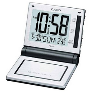 CASIO（カシオ） 温度計付きアナログトラベルクロック PQ-60J-1JF