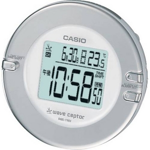 CASIO（カシオ） 温度計付きデスクトップ電波クロック DQD-110J-7JF