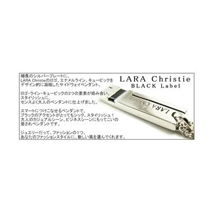 LARA Christie（ララクリスティー） サイドウェイ ネックレス [BLACK Label]