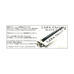 LARA Christie（ララクリスティー） ストレートラウンジ ネックレス[BLACK Label]