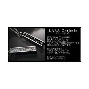 ☆Ane Can専属モデル☆真山景子さん着用ブランド♪LARA Christie（ララクリスティー） セイントグラス ペアネックレス