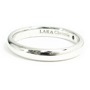 ☆Ane Can専属モデル☆真山景子さん着用ブランド♪LARA Christie（ララクリスティー） エターナルビューティー リング 15号[BLACK Label]