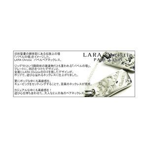 LARA Christie（ララクリスティー） バベルペアネックレス[PAIR Label]