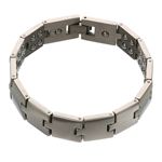 カラーゲルマ50ブレスレット シルバーカラー 205mm