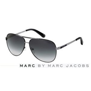 Marc by Marc Jacobs(マーク バイ マークジェイコブス)サングラス MMJ132/S-H5O/JJ:スモークグラデーション×ブラック×ガンメタル