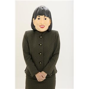 平和のポッポマウンテン総理くん 夫人マスク