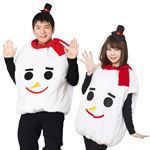 【クリスマスコスプレ 衣装】モコモコスノーマン UNISEX