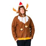【クリスマスコスプレ 衣装】トナカイパーカー Men's