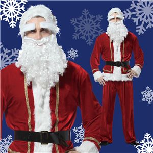 【クリスマスコスプレ 衣装】プレミアムサンタ メンズ