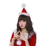 【クリスマスコスプレ 衣装】サンタカチューシャ 赤
