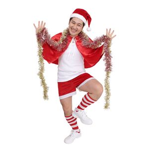【クリスマスコスプレ 衣装】 スーパーサンタマン
