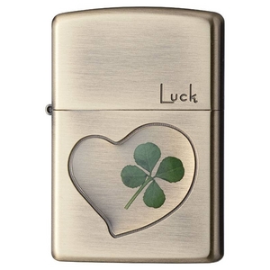 ZIPPO 四葉ペア Luck幸運タイプ