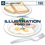 写真素材 DAJ135 ILLUSTRATION  FOOD 02 【イラストシリーズ〜食べ物 02】