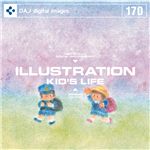 写真素材 DAJ170 ILLUSTRATION  KID'S LIFE 【イラストシリーズ〜子供たちの四季】