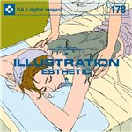 写真素材 DAJ178 ILLUSTRATION  ESTHETIC 【イラストシリーズ〜エステティック】