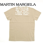 MARTIN MARGIELA マルタンマルジェラ エイズチャリティーTシャツ 31XM099 コットン ベージュ  サイズL