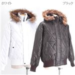 Penfield（ペンフィールド）　ダイヤキルト　リブジャケット　10206507 ホワイト LL